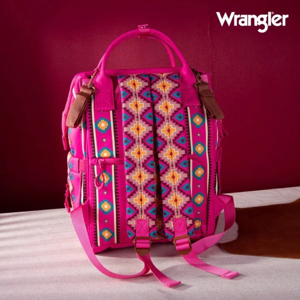 ✨ NWT Wrangler Aztec Callie Diaper Backpack | Box & Dust Bag Included ✨